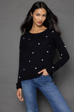 LISA TODD COTTON HEART SWEATER