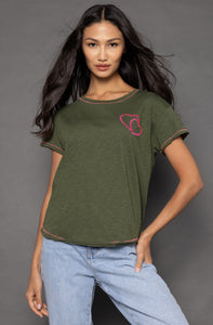 LISA TODD HEART TEE