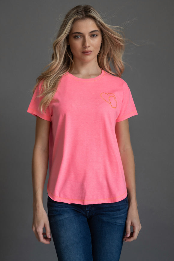 LISA TODD COTTON BLEND TEE