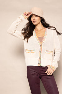 DOUBLE TRACK CARDI