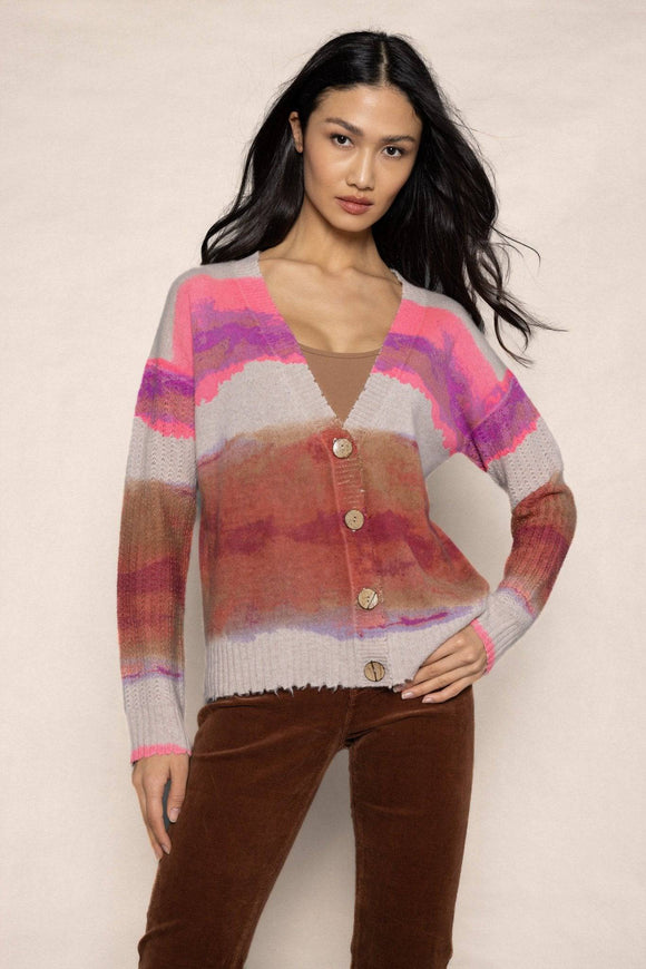 COLOR CODED CARDI - Sweater - LISA TODD