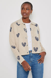 HEART FLUTTER - Cardigan - LISA TODD