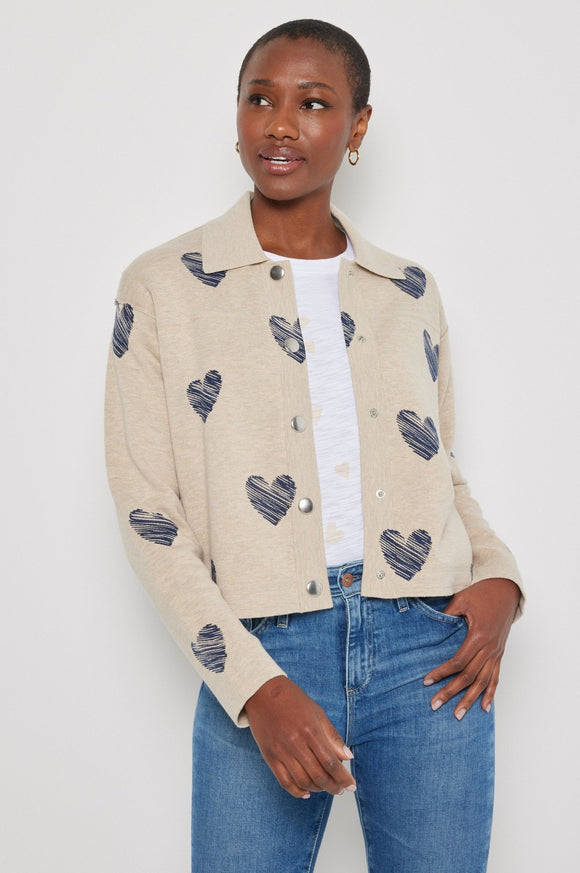 HEART FLUTTER - Cardigan - LISA TODD