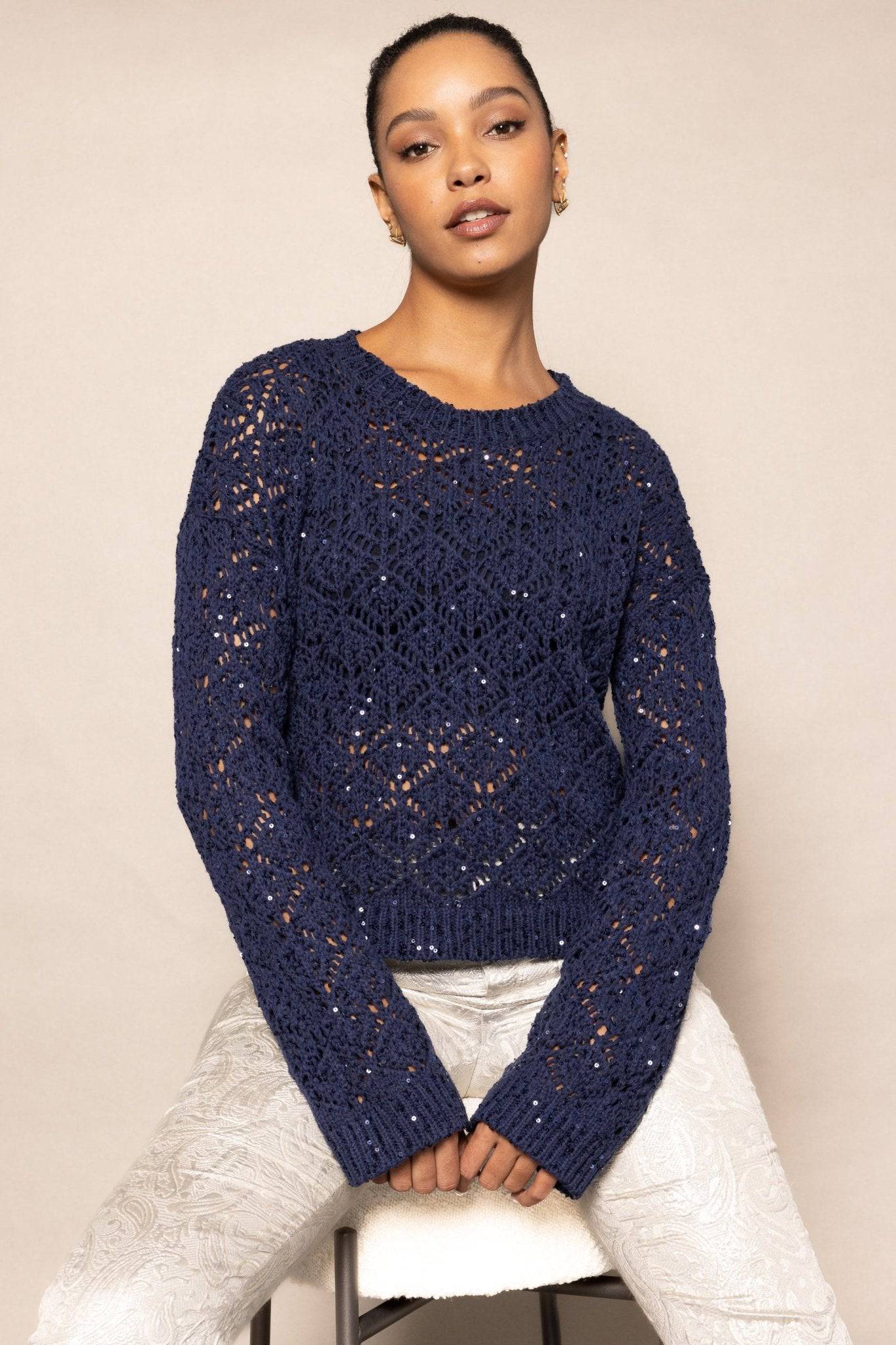 SHIMMER & SHAKE - Sweater - LISA TODD